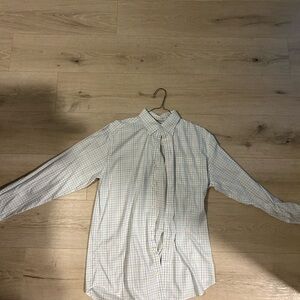 Men's Blue Checkered Shirt